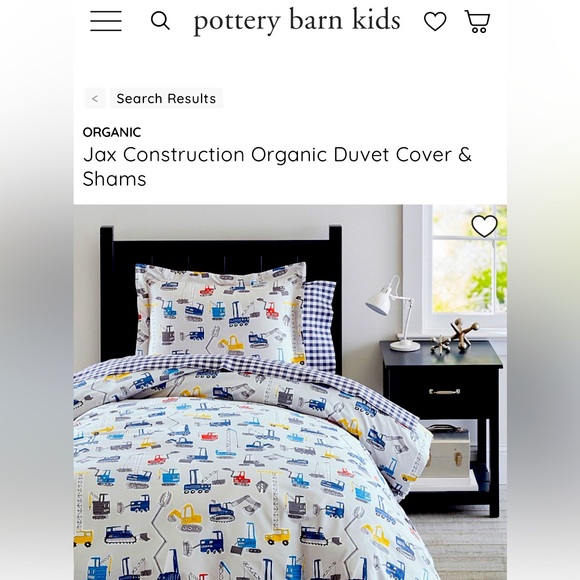 Pottery Barn Kids Bedding Pottery Barn Jax Construction Organic